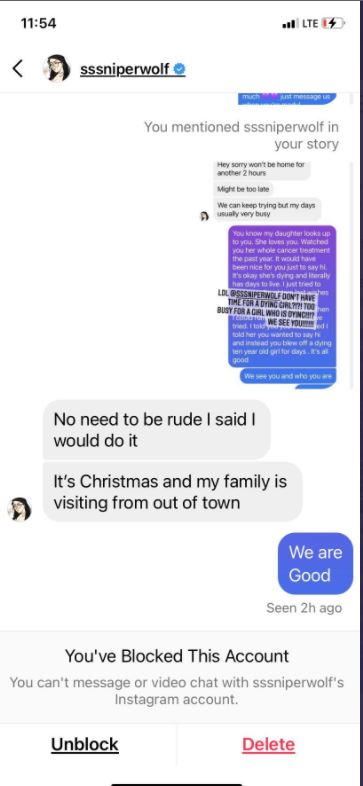 Keemstar leaked SSSniperwolf's text message with Kiara's mother