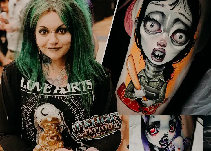 Tattoo Artist Kelly Doty Looks Different Due To Weight Loss