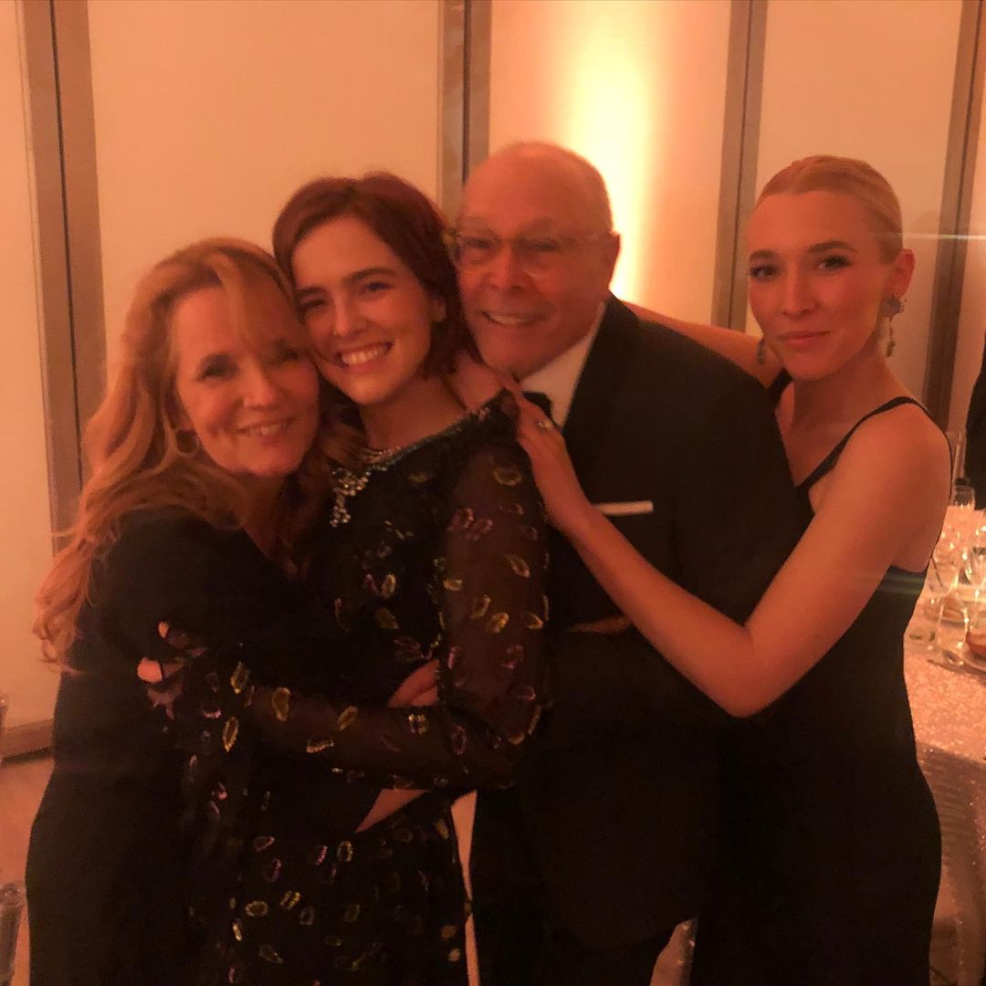Lea Thompson, Zoey Deutch, Howard Deutch, and Madelyn Deutch. (Source: Instagram)