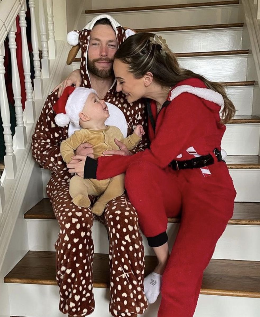 Lauren Bushnell with her family: husband Chris Lane & sonÂ Dutton Walker Lane