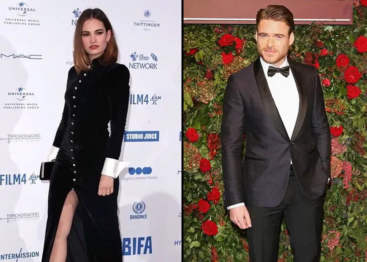 Lily-James-Boyfriend