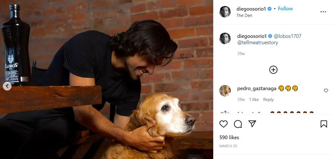 Lindsay Vonn's boyfriend Diego Osorio