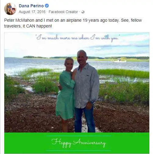 Know Dana Perino's Husband Peter Mcmahon, Love At First Flight, Net