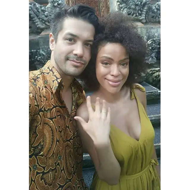 Marco Grazzini, pictured with his potential wife Alvina August.