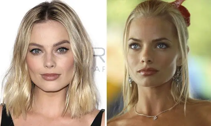 Margot Robbie And Her Look Alike Jaime Pressly Confuse Fans 