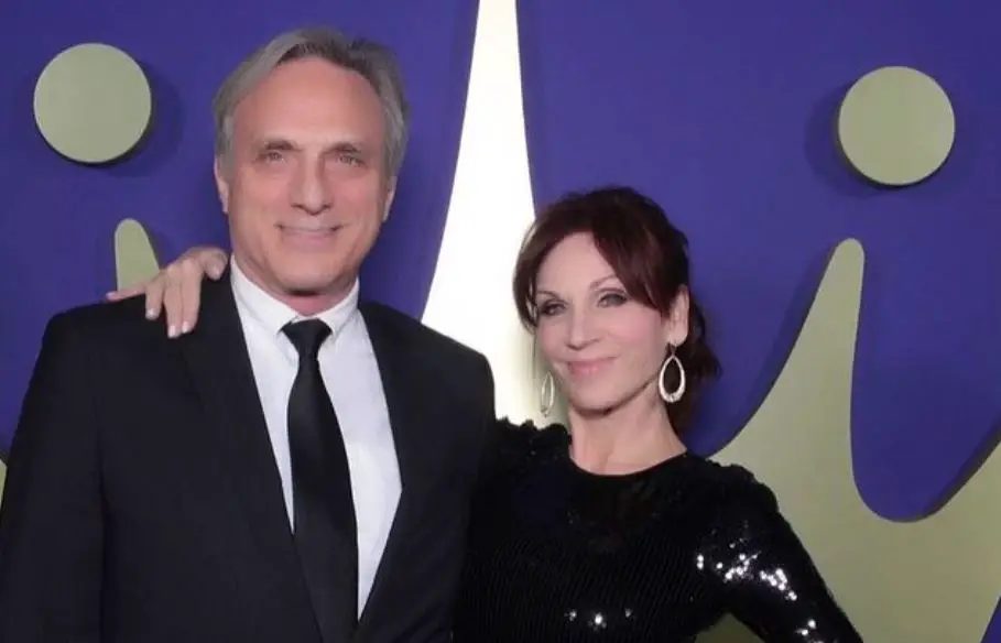 My handsome husband Michael and I having a blast at last nightÃ¢â‚¬â„¢s Hallmark TCA party! 