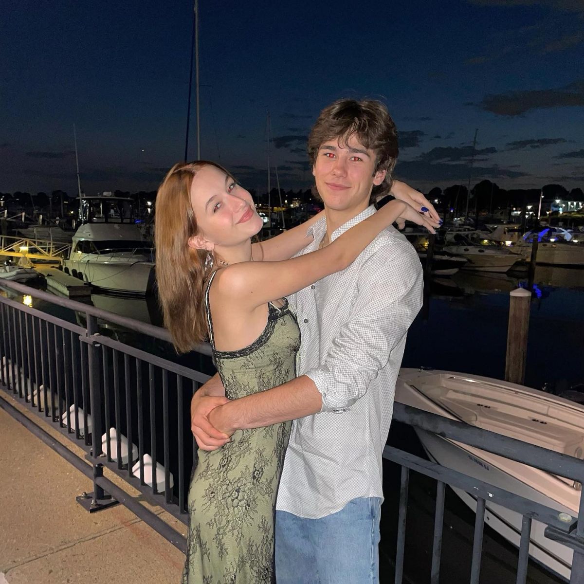 Mark Wahlberg's daughter Ella Rae Wahlberg with her boyfriend James Stuart.