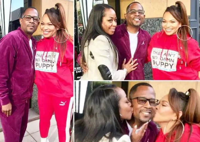 Martin Lawrence and Tisha Campbell