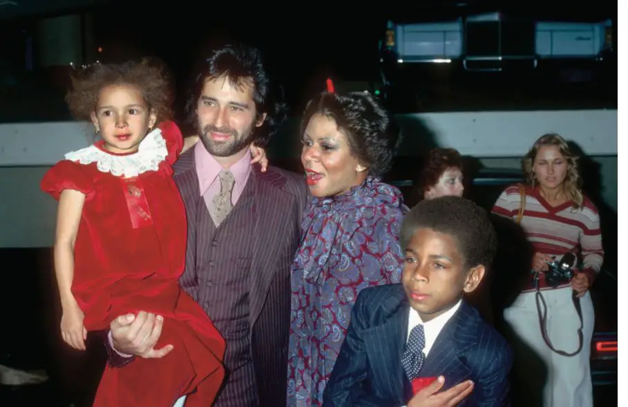 Maya Rudolph with her parents and bother in Los Angeles in 1978