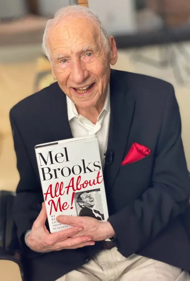 Mel Brooks promoting his memoir 'All About Me!'