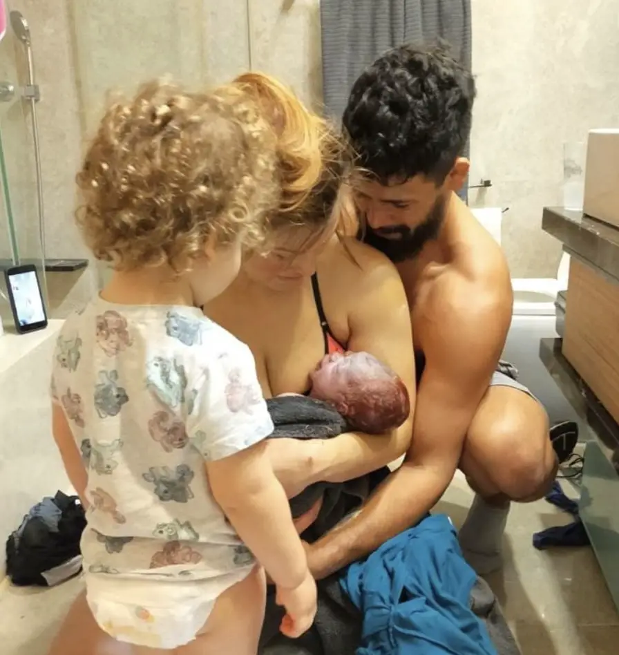 Meisha Tate and her husband welcome their son