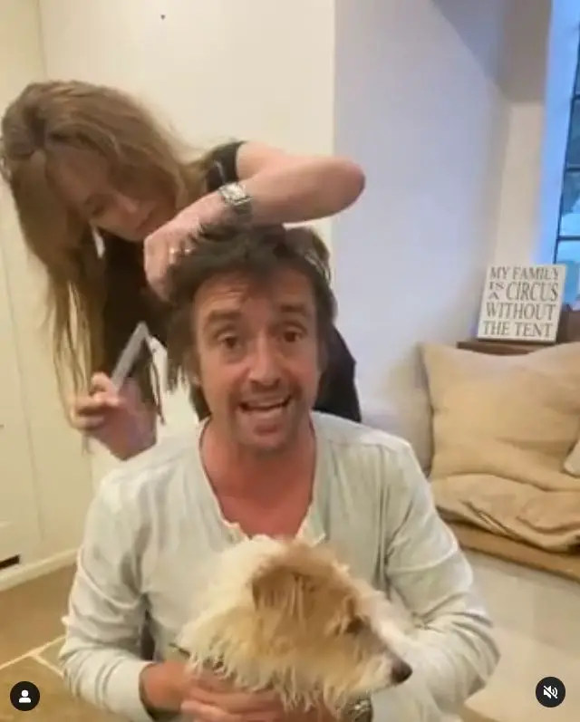Richard Hammond and his wife Mindy Hammond.