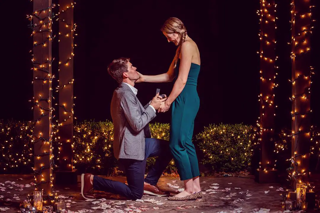 Missy Franklin's husband Hayes Johnson proposed to her in September 2018.