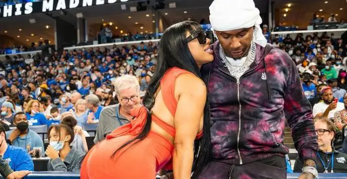 Moneybagg Yo and his girlfriend Ari Fletcher