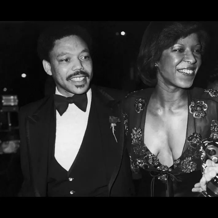 Natalie Cole photographed with her first spouse, Marvin Yancy, on July 31, 1976.