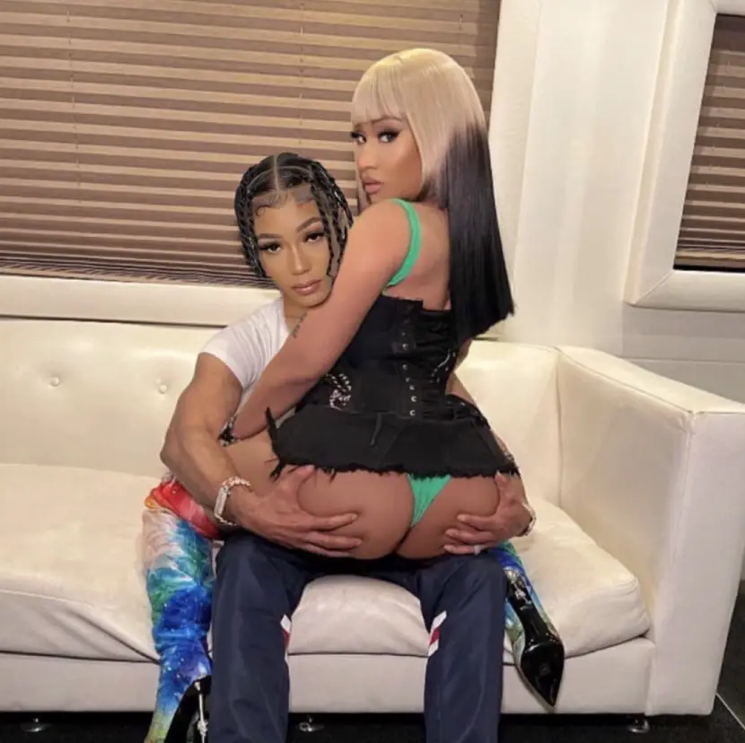 Nicki Minaj spurrs gay rumors thanks to photoshopped image with Coi Leary