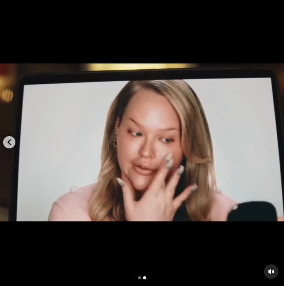 A still from NikkieTutorials' Euphoria cameo.