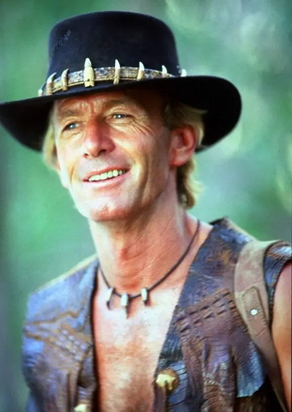 Paul Hogan posing for a picture