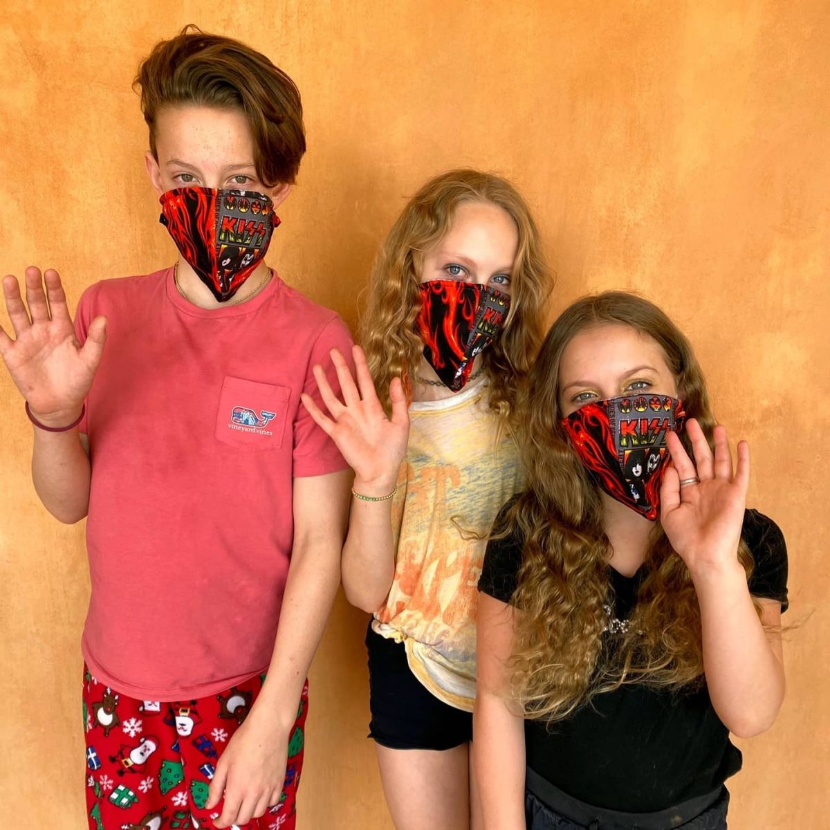 Paul Stanley's children from his second wife.