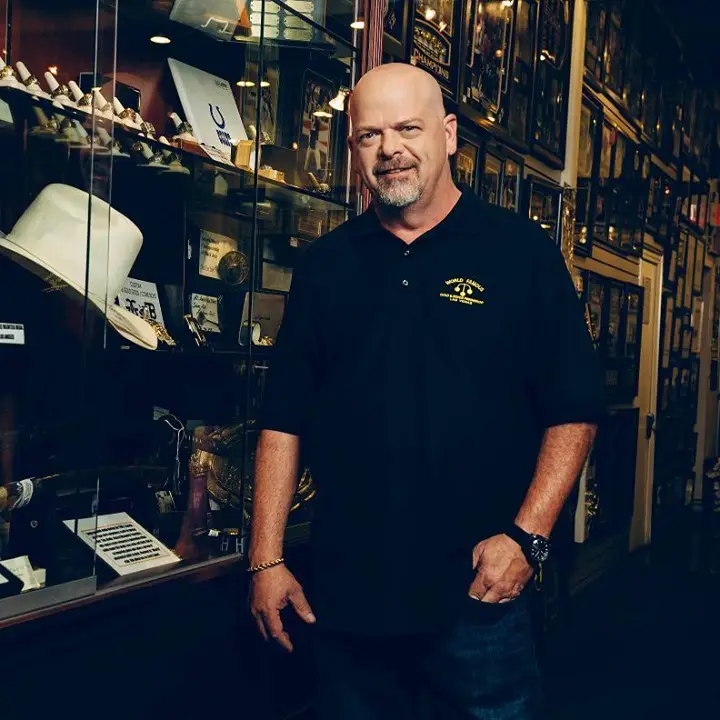Pawn Stars' Rick Harrison posing for a picture