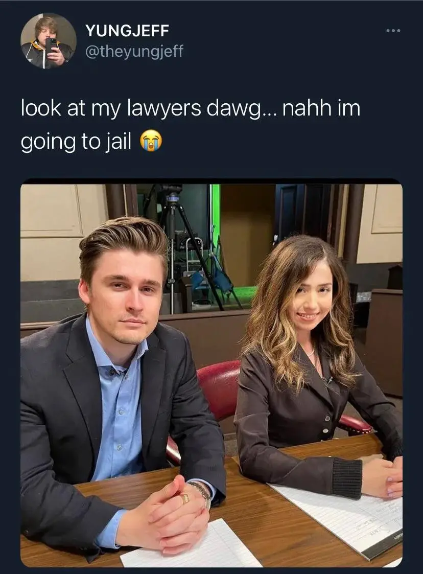 Pokimane responded to Jessica Blevins's DM with a meme.