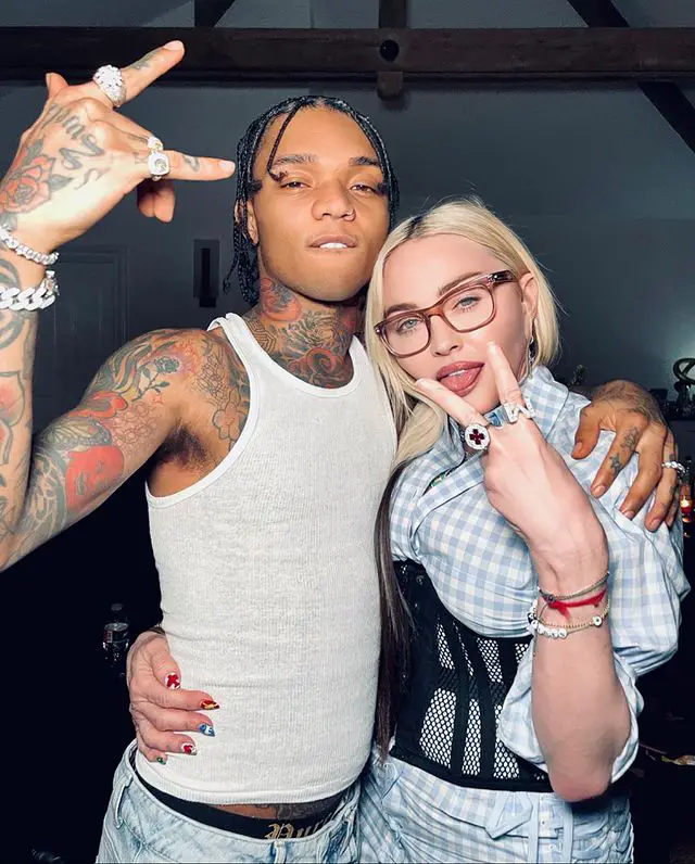 Madonna with rapper Swae Lee making new music.