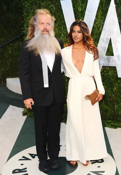 Rick Rubin with his fiance Murielle