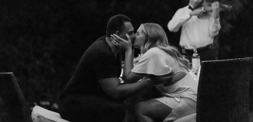 Ronnie Stanley and Emily Kucharczyk 's engagement day