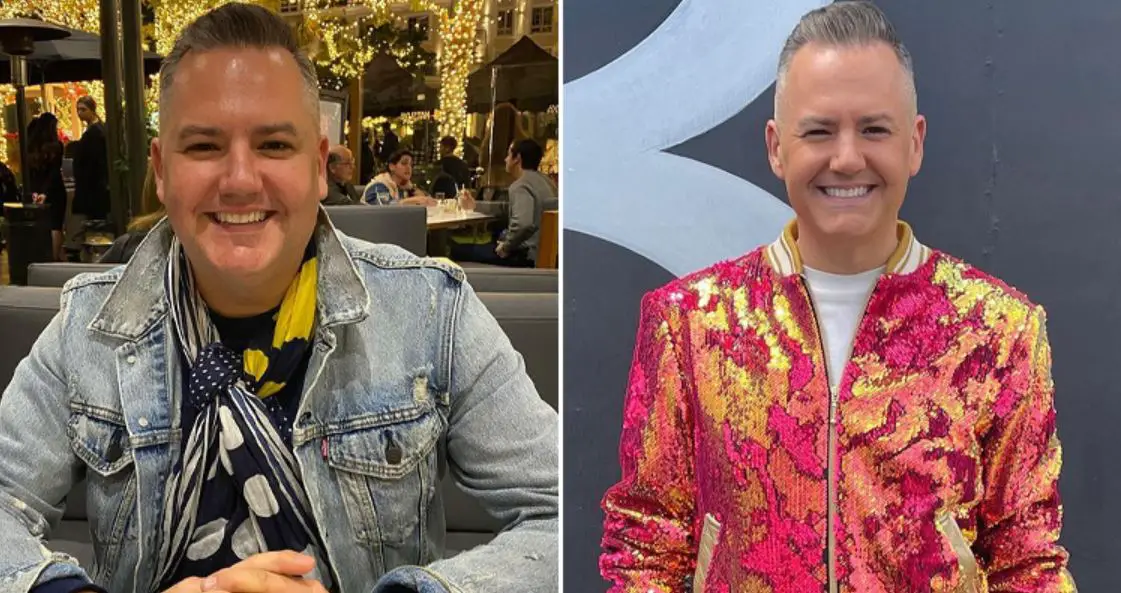 Ross Mathews before and after the weight loss