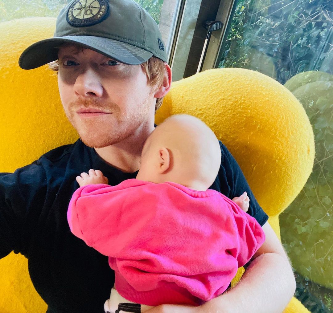 The first of Rupert Grint's children â€” daughter Wednesday