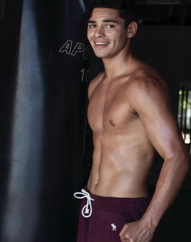 Ryan Garcia during his weight cut days