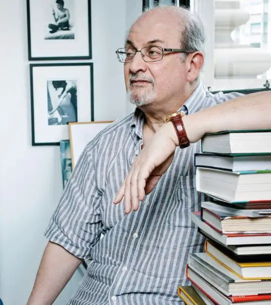 Padma Lakshmi's spouse Salman Rushdie