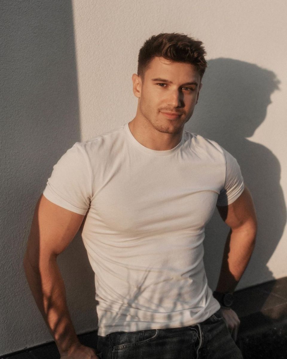 Sam Cushing posing for a photo. 