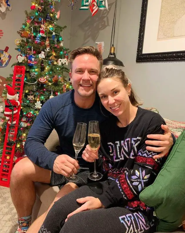 Scott Porter and his wife