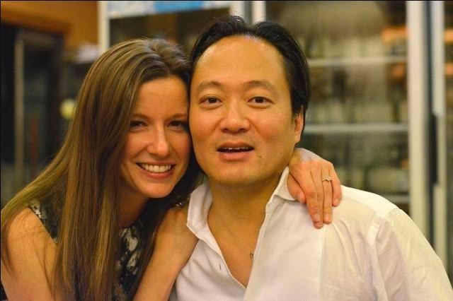 Scott Yoo with his wife Alice Dade