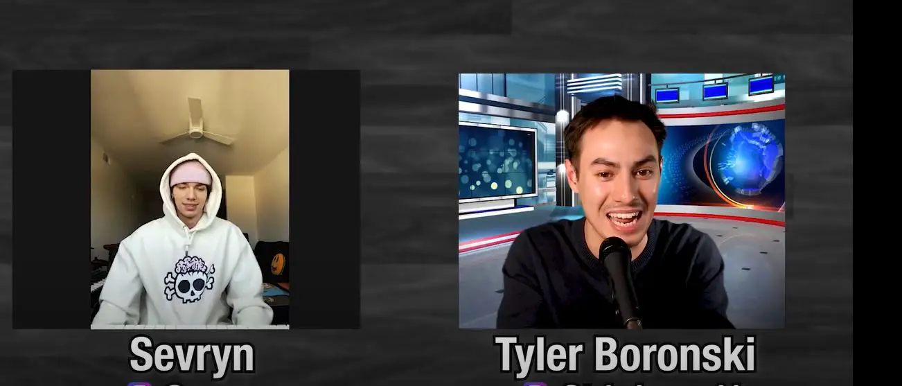 Christian Plourde talking about his break up withÂ Tyler Boronski amid dating rumors