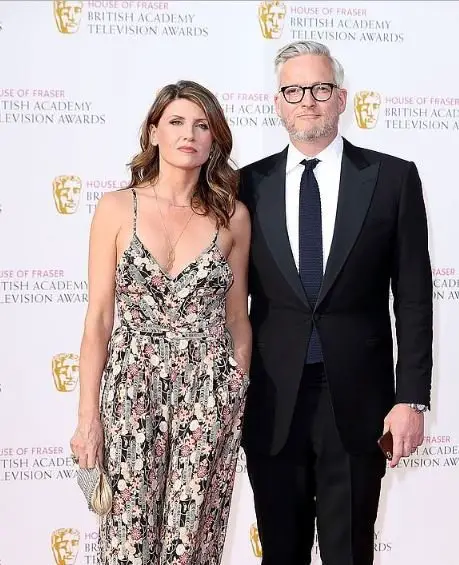 Sharon Horgan with her former husband Jeremy Rainbird before their divorce.