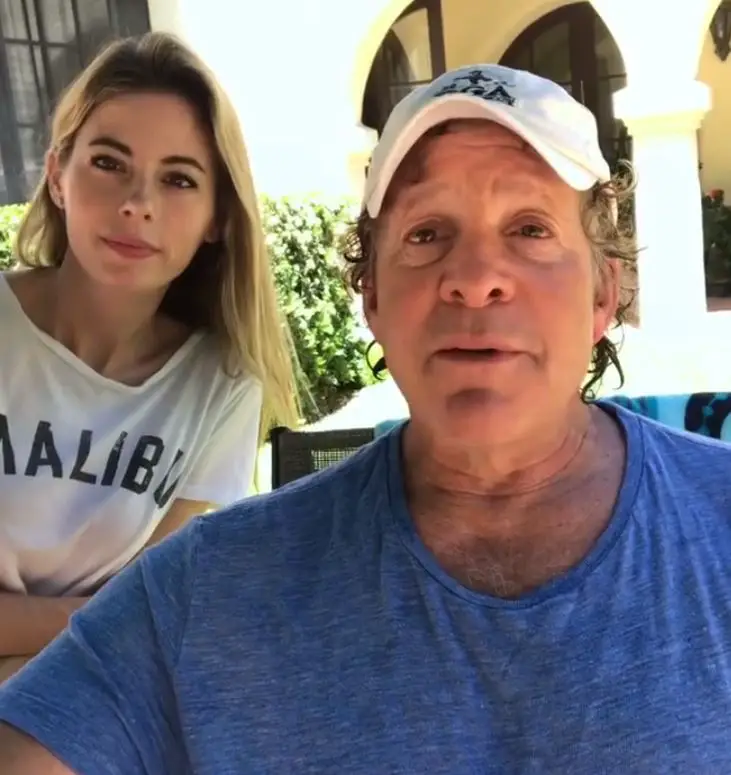 Steve Guttenberg and his wife