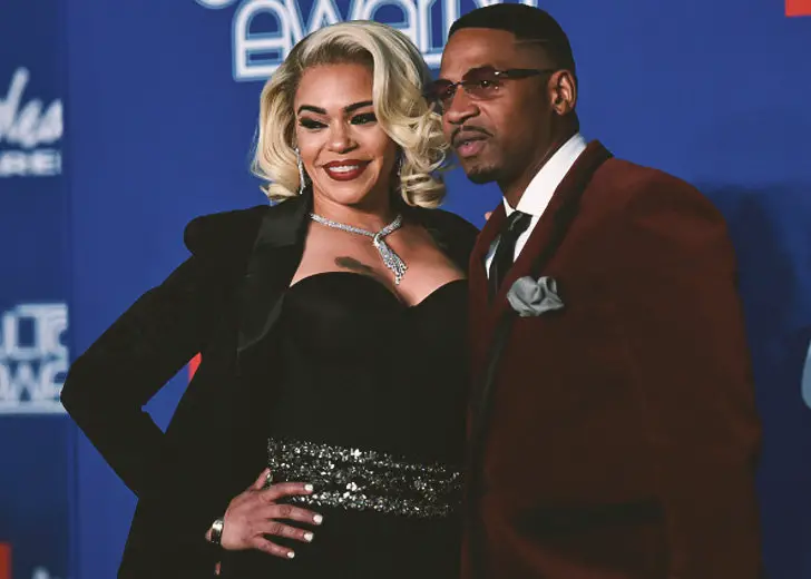 Stevie-J-Faith-Evans-Arguing