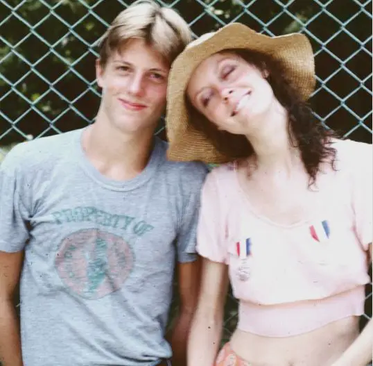 Susan Sarandon with her brother Terry Tomalin.Â