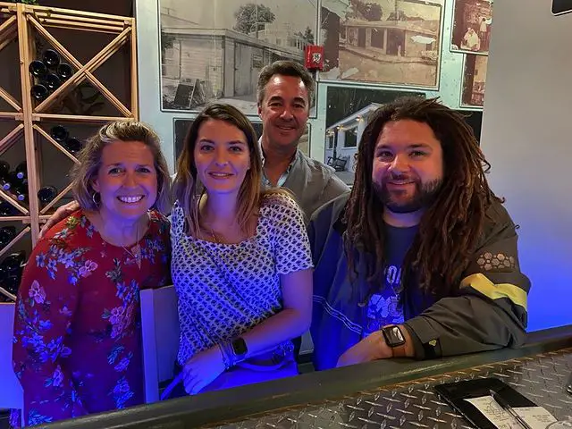 TJ Ott with his girlfriend Marissa McLaughlin.