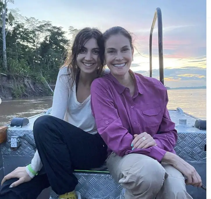 Teri Hatcher with her daughter Emerson Tenney