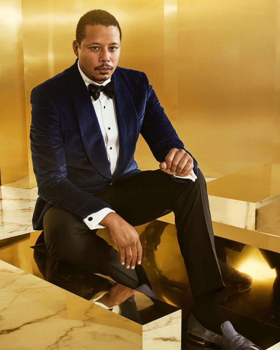 Terrence Howard poses for a picture for one of his shows' promotions.
