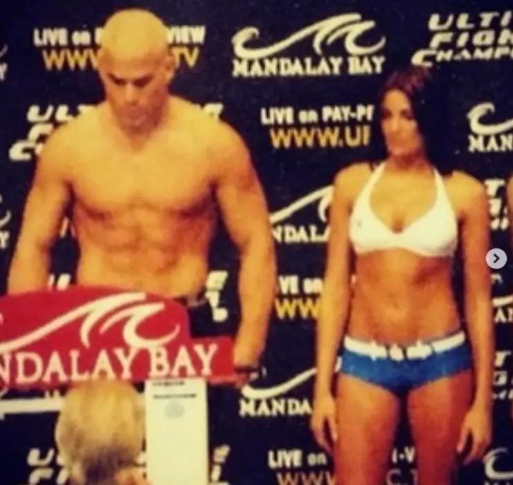Tito Ortiz with girlfriend Amber Nichole Miller