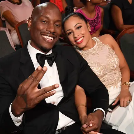 Tyrese Gibson and his ex-wife Samantha Lee.