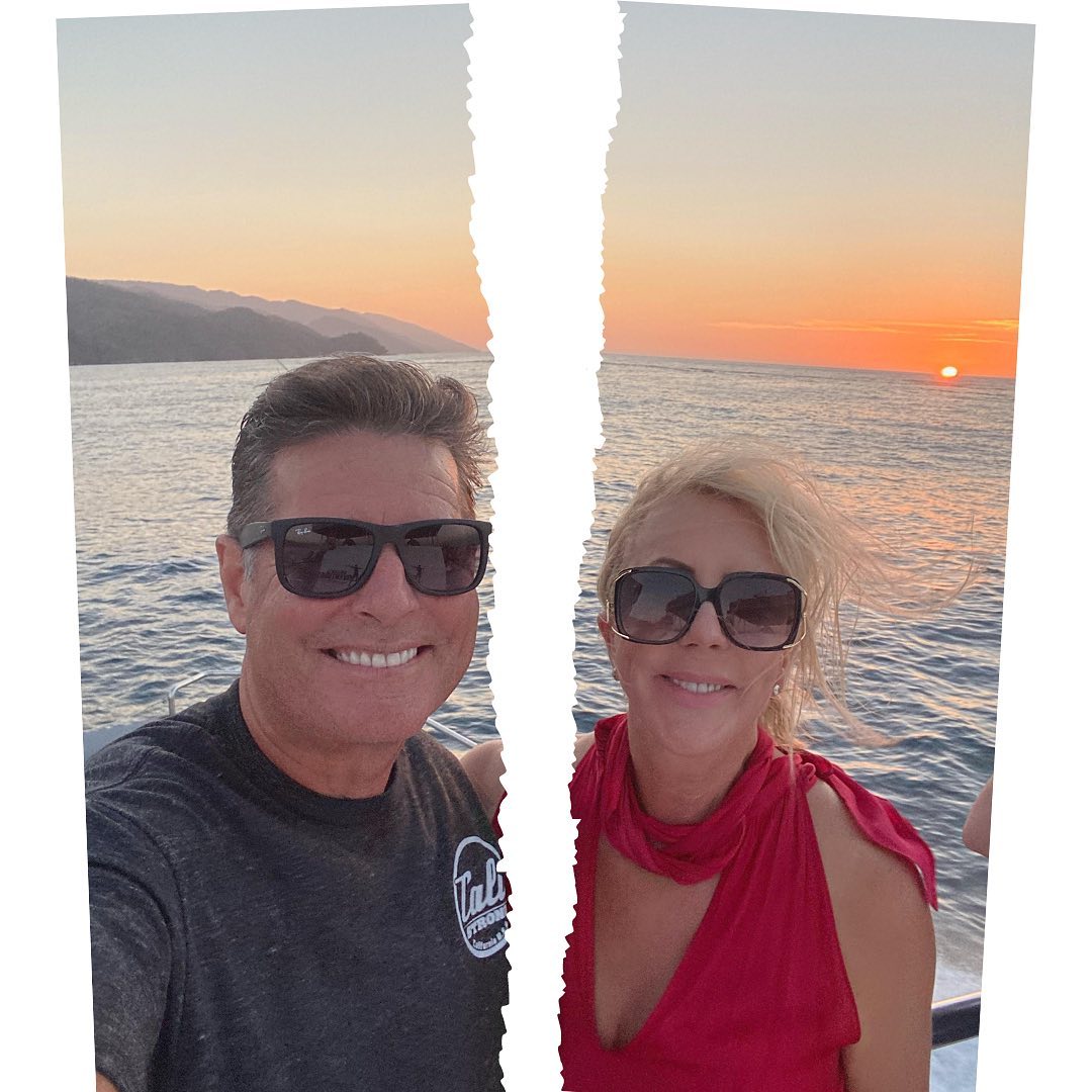 Vicki Gunvalson's announcement of her breakup with her boyfriend, Steve Lodge