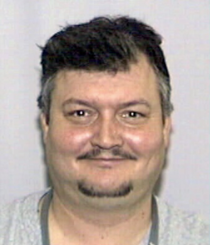 Victor Salva's mug shot with the Florida Department of Law Enforcement...