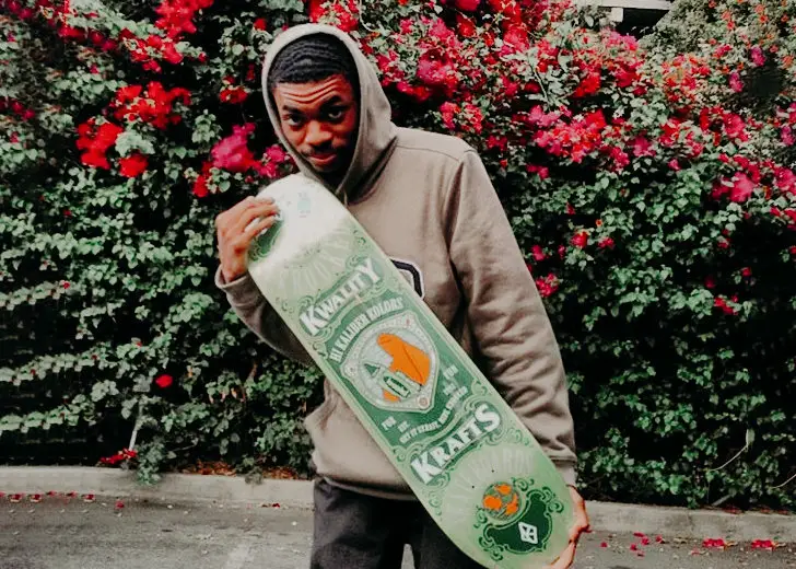 Vince-Staples-with-his-skateboard