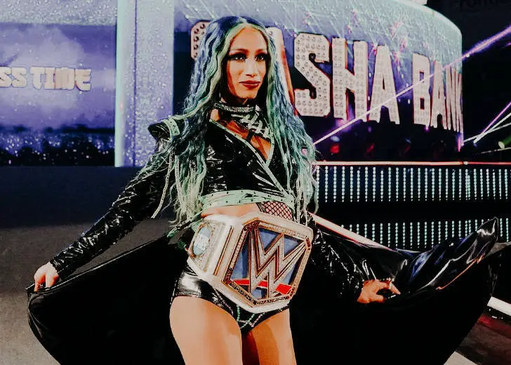 Sasha Banks Loves Her Costume Designed By Husband For Wrestlemania 37