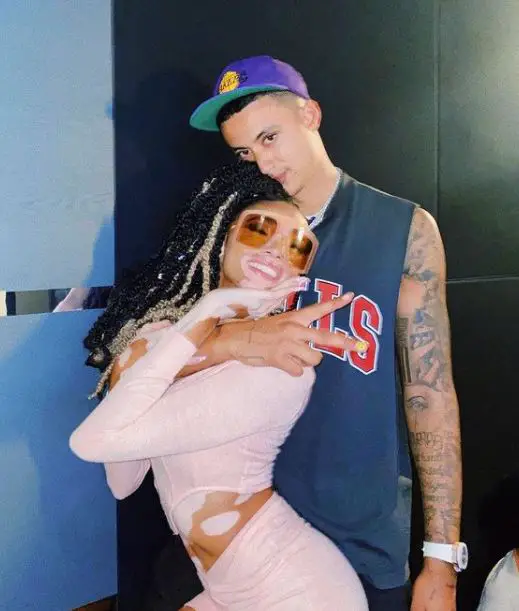 Winnie Harlow with boyfriend Kyle Kuzma